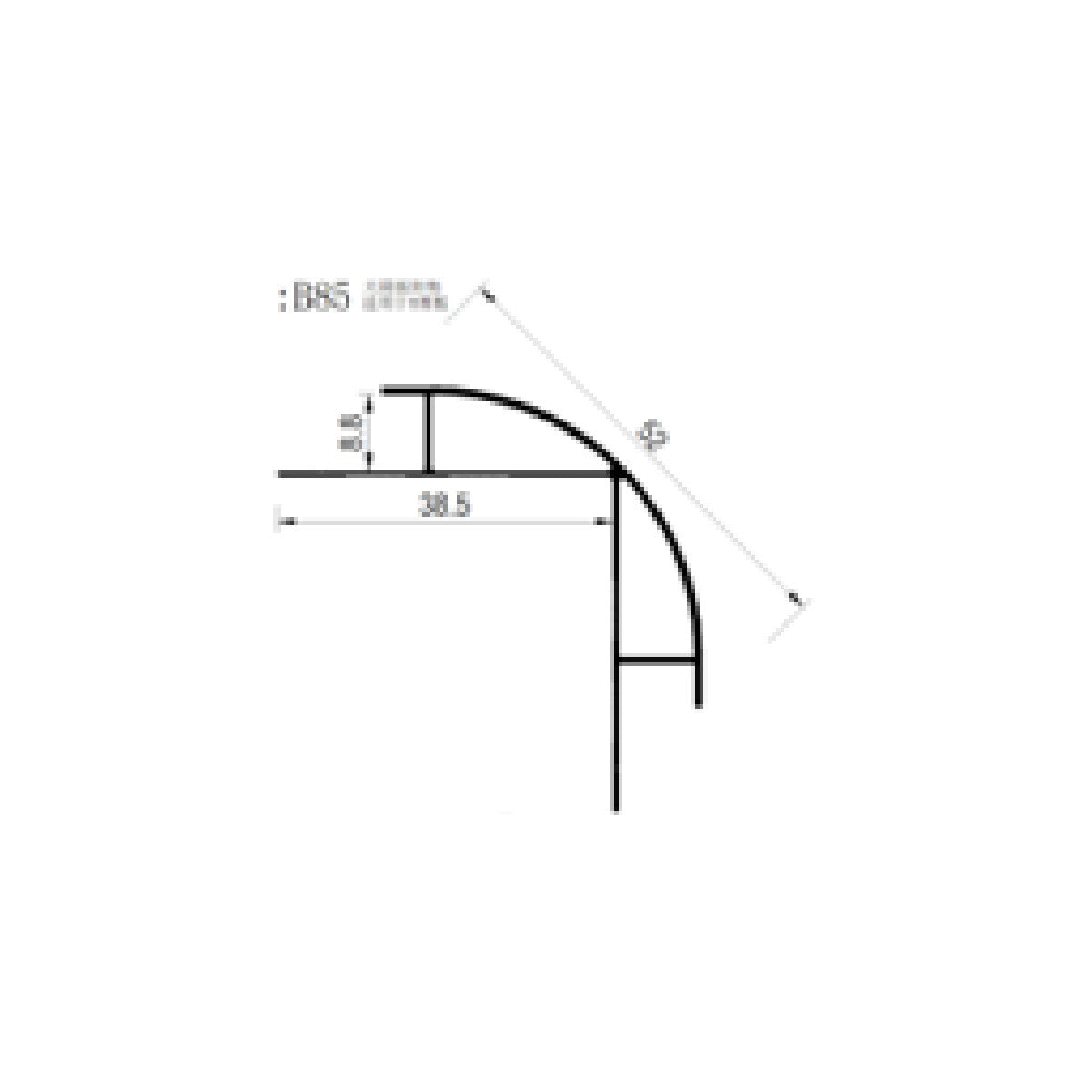 Aluminium Panel – B85